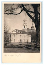 The American Scene United Congregational Church New Haven CT Early View - Warped