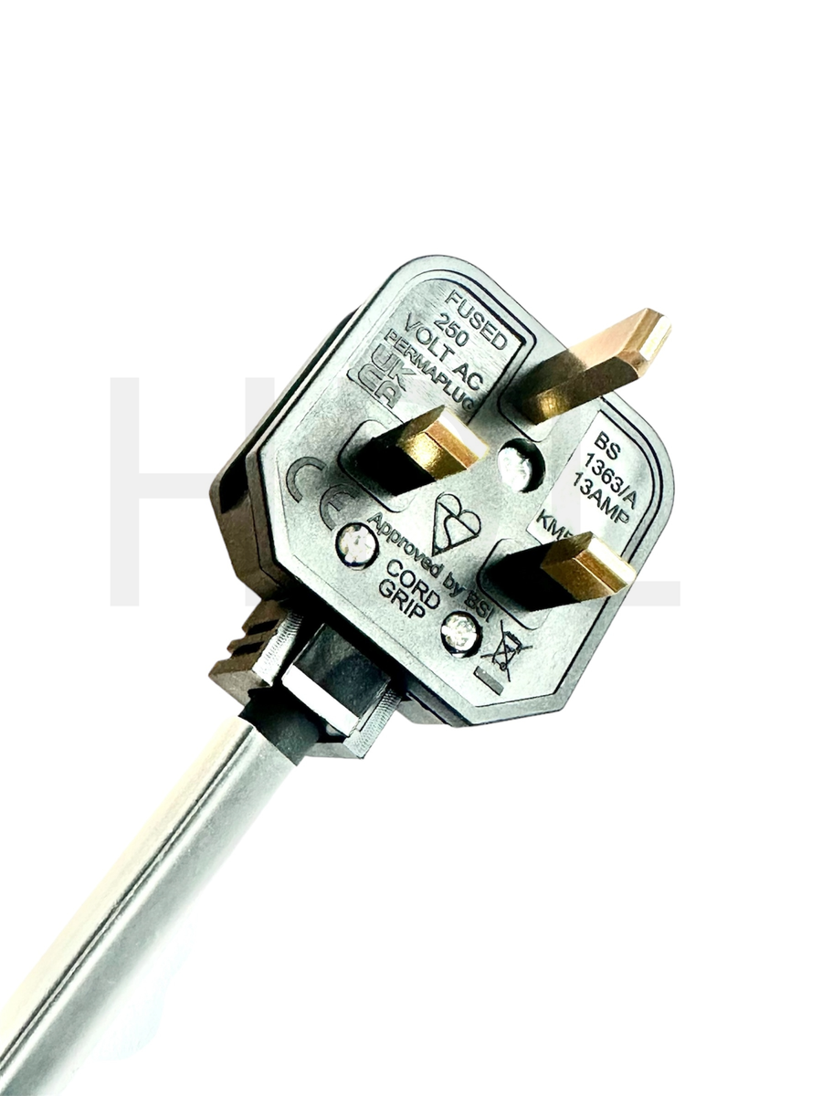 2M 1 GANG Einzel Way UK 13A Strom Buchse Verlängerungskabel Schwarz [007379] EUR 10,75 - DE
