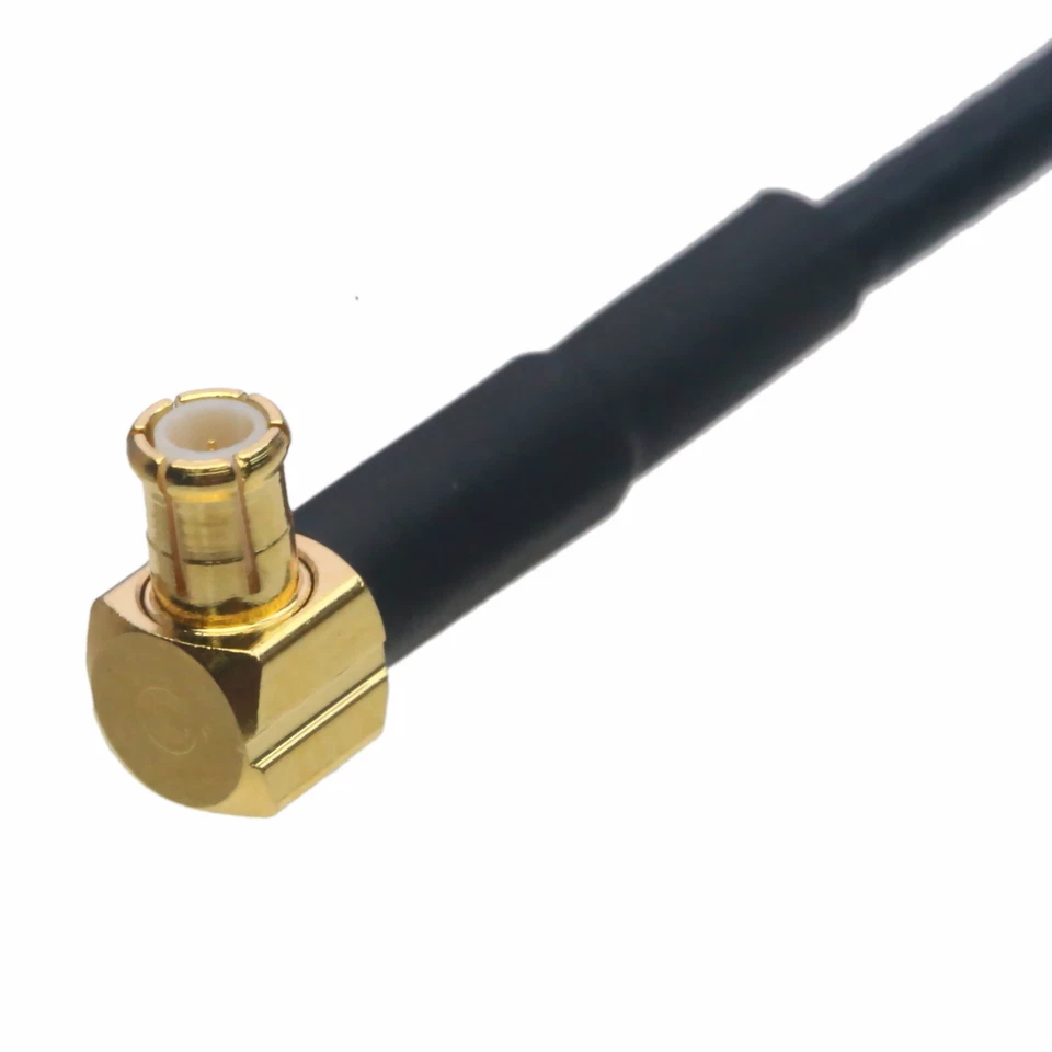 RF DVB Cable MCX male RA to F female nut bulkhead RG316 6"~10FT TV GPS antenna - Image 3 of 4