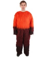 HPO Adult Unisex Animated Movie Panda Red Costume, Multiple Size Options