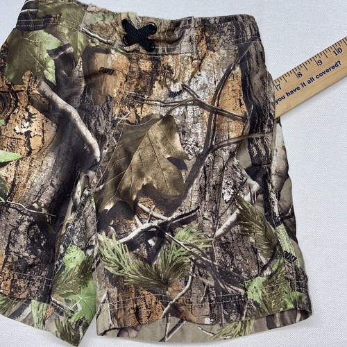 Real Tree APG Camo Swim shorts trunks size 4/5 boys - Picture 9 of 11