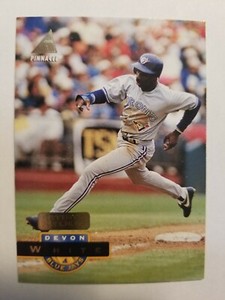 1994 Pinnacle Baseball Artist's Proof Devon White #85
