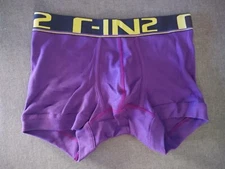 Boxer Purple underwear men CIN2 Small