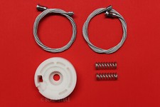 Pour Jaguar X Type CF1 Lève-vitre Kit de Réparation Câble + Rôle Arrière Droite