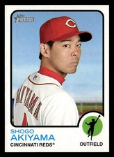 Shogo Akiyama 2022 Topps Heritage #620 Cincinnati Reds Buy10get5FREE