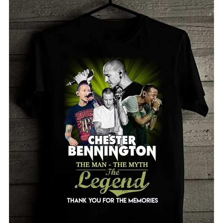 Chester Bennington The Man T-Shirt Short Sleeve All Size S To 5Xl FL0112