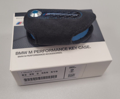 Original BMW M Performance Schlüssel Hülle / Case Schwarz Alcantara - 82292355519
