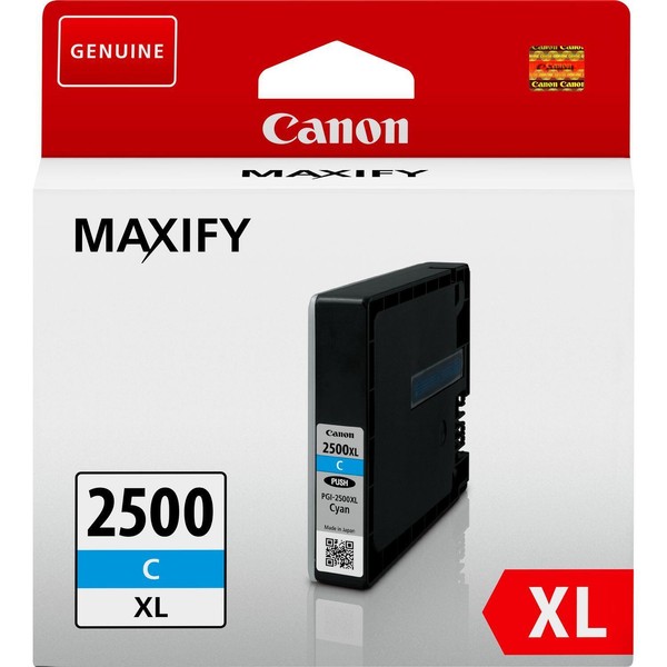 Original Druckerpatrone Canon PGI-2500XL Cyan Maxify Ib4050 MB5050 MB5150 MB5350-image