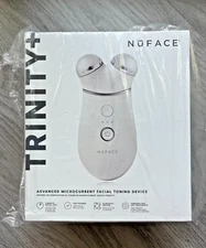 NuFACE Trinity Plus + Smart Advanced Facial Toning Starter Kit, NEW