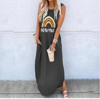 good vibes maxi dress Strapless Sweater Straight, Good Vibes 2 Piece Maxi Dress Set in Light Blue, Size XL,
