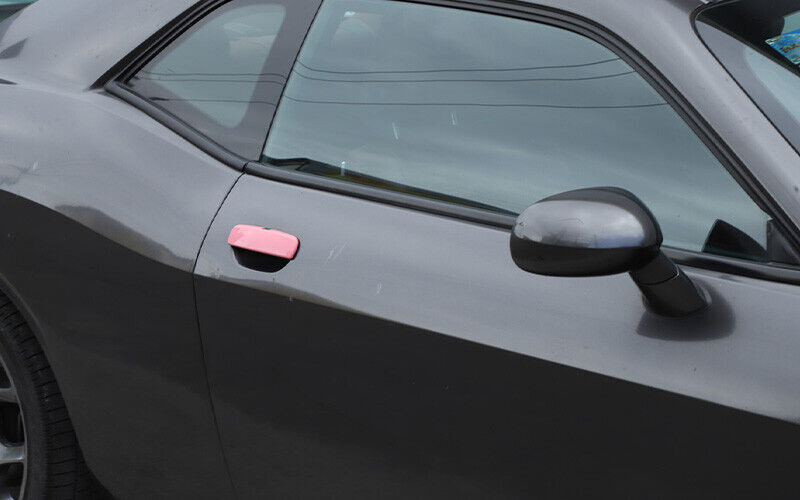 Fit For Dodge Challenger 20122021 Pink Car Door Handles Cover Decor