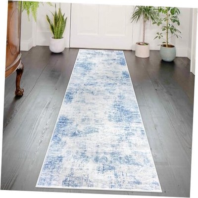  Abstract Runner Rug 2x6 Ft Washable Runners for Hallways, Non Slip Kitchen 