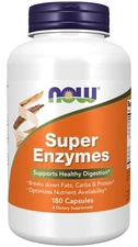 NOW Supplements, Super Enzymes, Formulated with Bromelain, OxBile