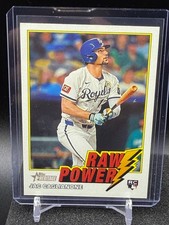 Jac Caglianone 2026 Topps Heritage Raw Power #RP-JC (RC) - Kansas City Royals