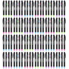 96 Pack 4 in 1 Multicolor Ballpoint Pen, 4 Color 0.7 mm Retractable Ballpoint...