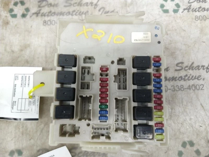 Chasis ECM Body Control BCM tablero izquierdo compatible 04-06 INFINITI QX56 350960 Foto 3 de 4