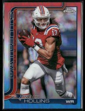 2025 Topps Chrome #206 Mack Hollins Red White Blue