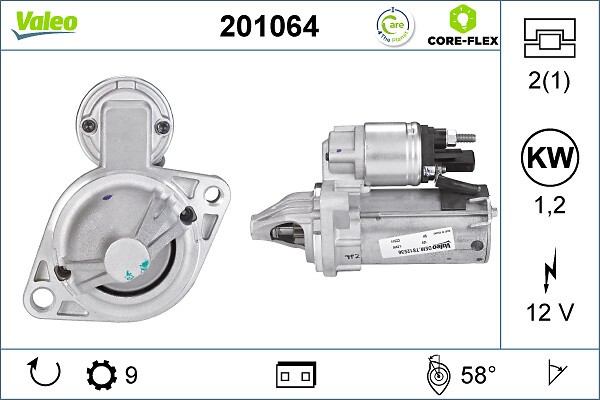 Valeo Starter 201064 - Bild 2