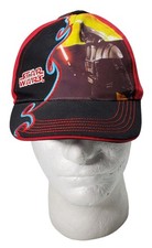 Star Wars Youth Strapback Cap Hat Black And Red Adjustable One Size NWT