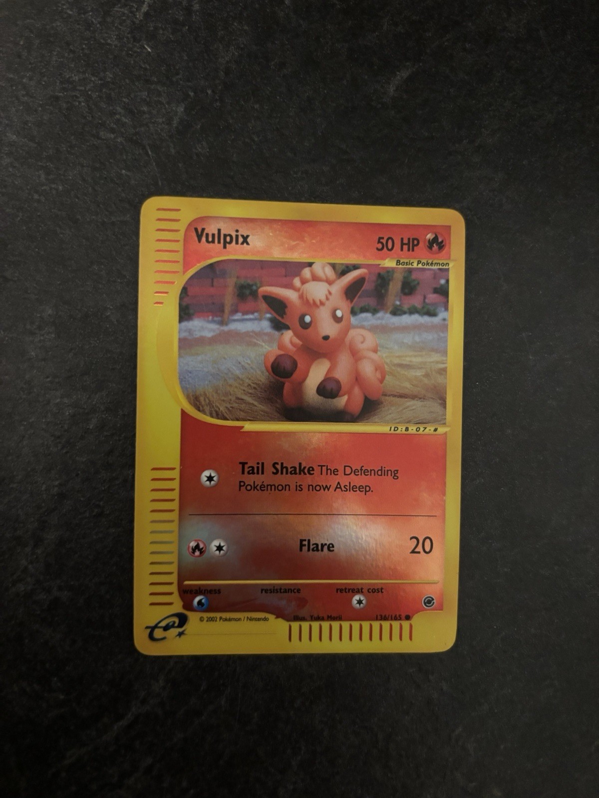 Vulpix 136/165 Expedition Base Set Reverse Holo Pokémon TCG (LIGHT PLAY)