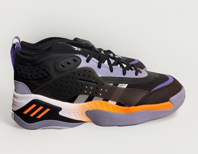 Size 10 NWT - adidas Streetball 3 Black Silver Violet
