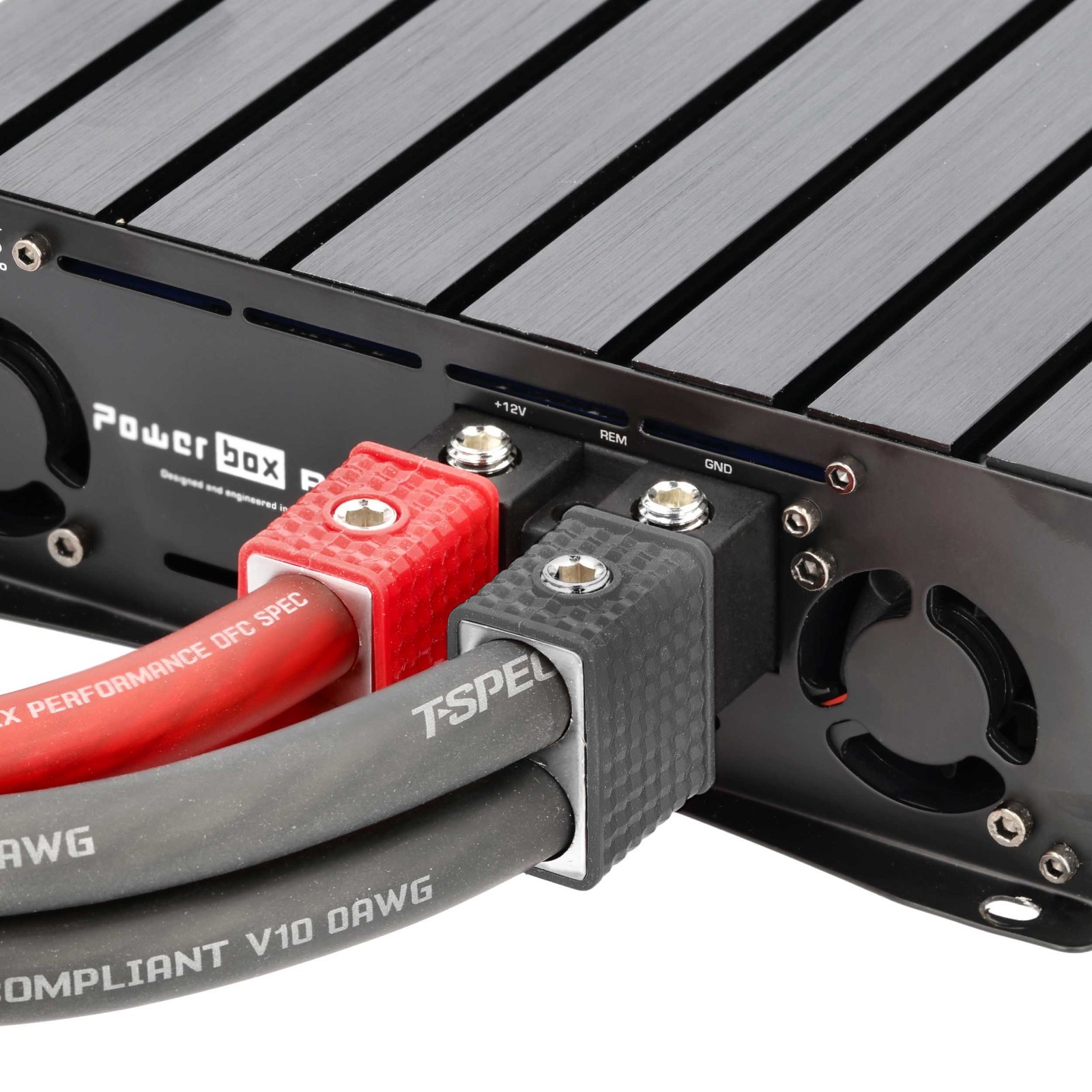 The Install Bay IBWRD00 Dual 1/0 AWG To 1/0 AWG Input Wire Reducers (Pair)