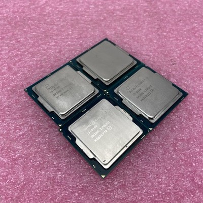 Intel Core i3-6100 SR2HG 3.7GHz Desktop Processor Lot of 4