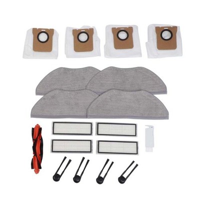 Living Room Cleaning Robot Vacuum Kit Main Roller Brush Mop Pad Cleaning Brush