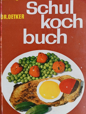Dr. Oetker Schul-Kochbuch für den Gasherd Original 1962