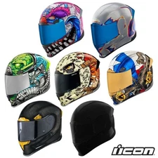 Icon Airframe Pro Full Face Street Motorcycle Helmet - Pick Size/Color