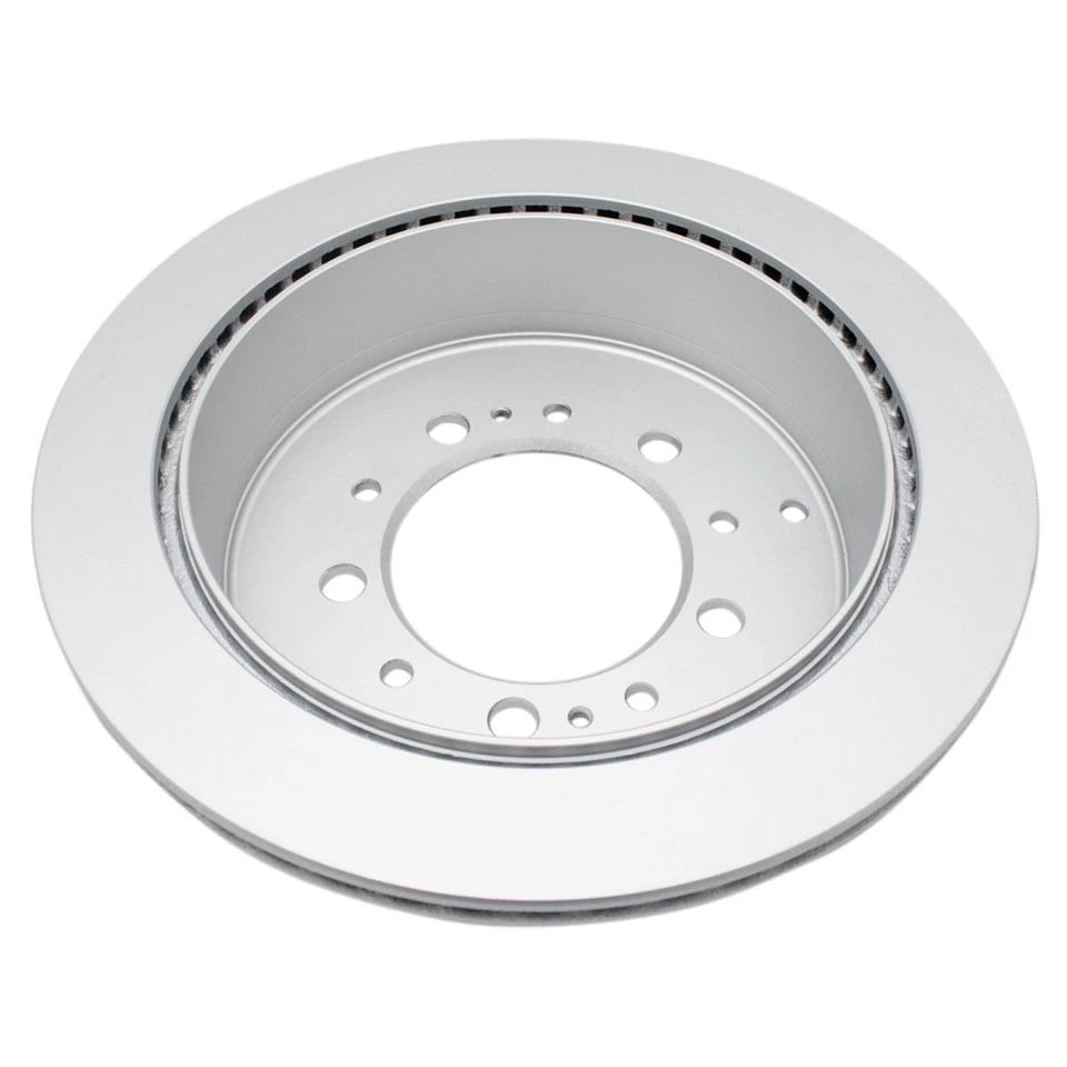 Pinzas de freno traseras pastillas y rotores de cerámica para 08-15 Lexus LX570 Land Cruiser Foto 3 de 4