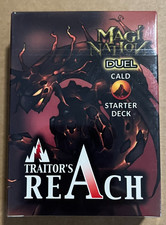 Magi-Nation Duel TCG Traitor's Reach Kickstarter Cald Starter Deck - New Sealed