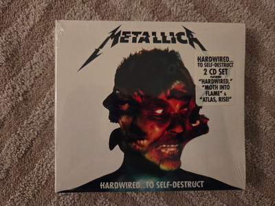 Metallica 2008 ''Hardwired...To Self-Destruct '' (2 CD )