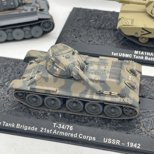 T-34 /76 130th Brigade 21st Armoured Corps USSR 1942 M1HA1 Abram’s & German Tank - Picture 5 of 22