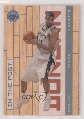 2005-06 Topps First Row In the Post Silver /99 Tim Duncan #IP7 HOF y8z