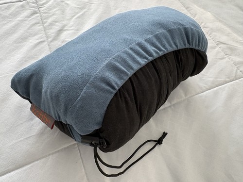 Kohbi Compressible Travel Pillow Small Blue