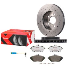 BREMBO SPORT Bremsscheiben 295mm SPORT Bel&auml;ge Vorne f&uuml;r MERCEDES W246 X156 C117