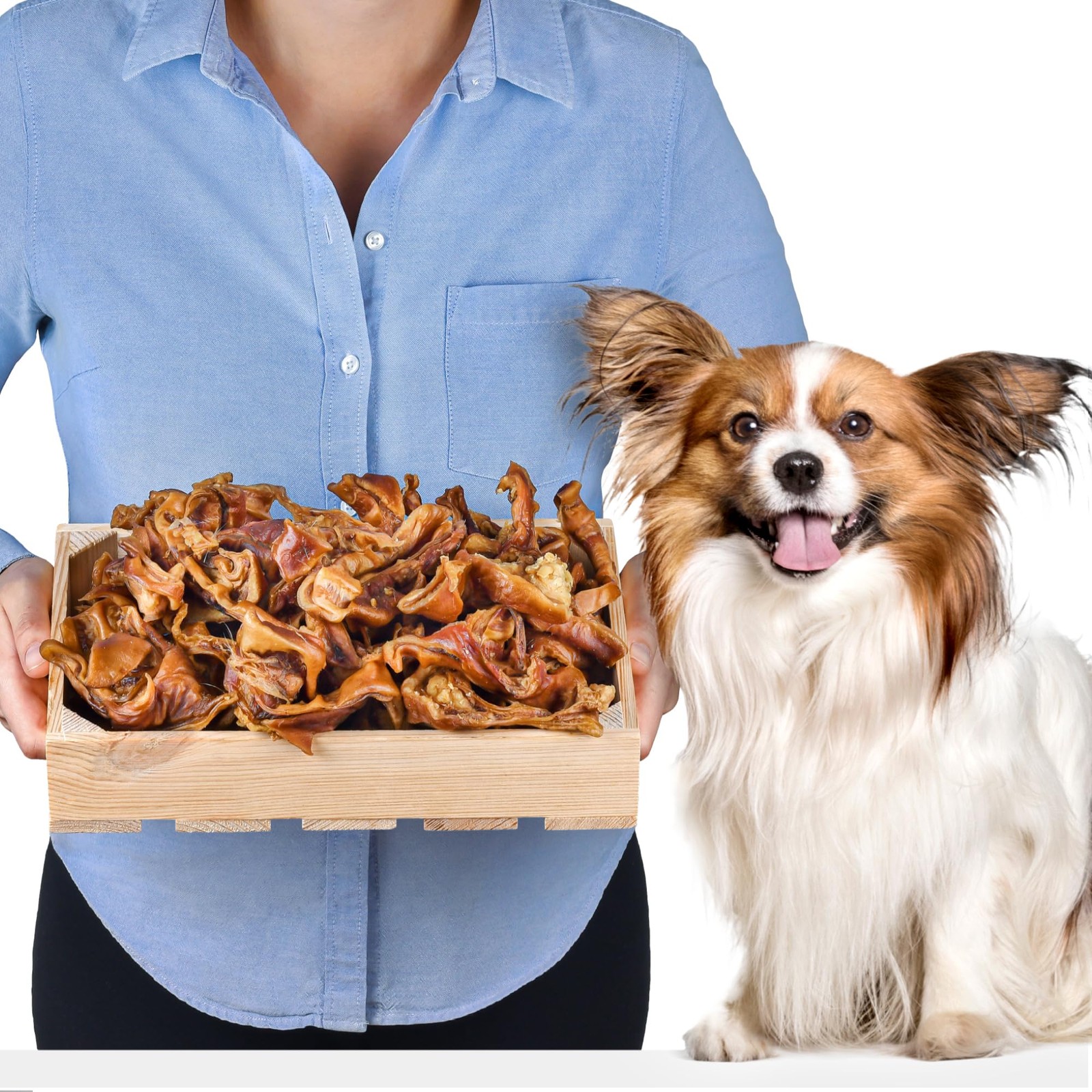 Carne di Maiale Essiccata per Cani 1kg | Snack Naturale 100% No Grain