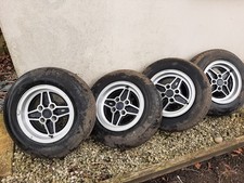 4x Ford Escort RS Capri Laser 6jx13 CHx19 Alloy Wheel 81EB-AA FREE UK POST