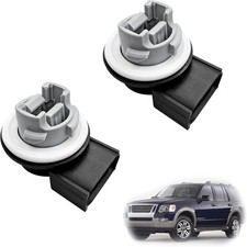 2PCS Turn Signal Tail Light Socket, Compatible with F150 F250 F350, Terminal Lam