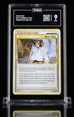 Black Belt graded TAG 9 for sale on eBay
