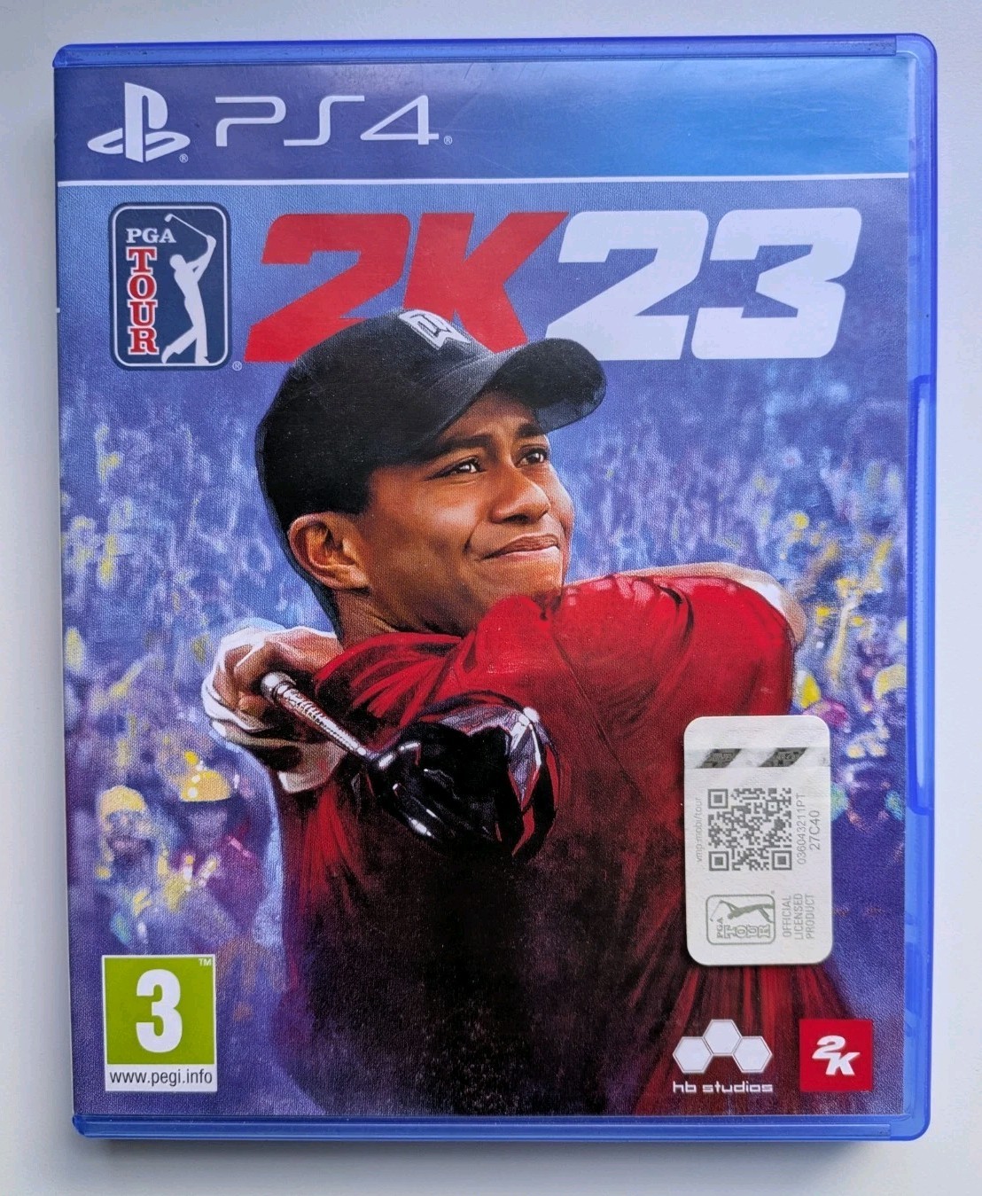 PGA Tour 2K23 - Playstation 4 Game - Tiger Woods Cover.