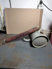 Vintage Hudson 2 Spray Tin Bug Sprayer Duster Incecticide Chemical Hand Pump