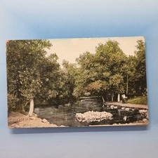 Skegness Postcard 1905 Lincolshire Lake In The Public Park