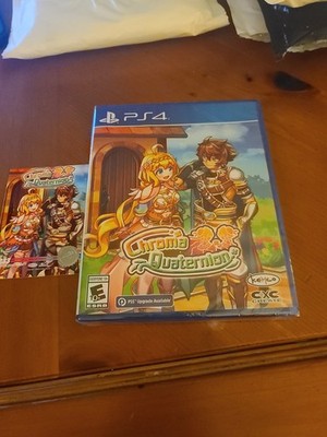 Chroma Quaternion PS4 Limited Run #486 Sony PlayStation 4 Kemco LRG W/card