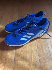 Adidas Icon 7 Men's Low Top Baseball Cleats Royal Blue White FZ1556⚾️🔥⚾️SZ 14