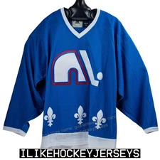Quebec Nordiques Adidas Authentic Team Classics Jersey - Classic Throwback Retro