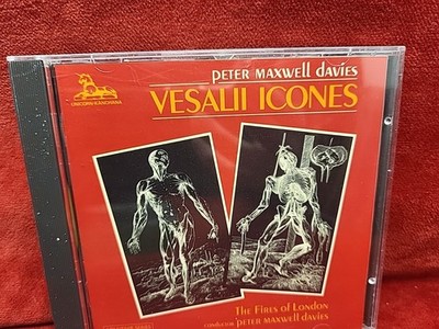 Peter Maxwell Davies / Fires Of London - Vesali Icones (CD, 1994, Unicorn) READ