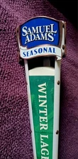 Sam Adams Seasonal Tap Handle ~ Copper, 13", Winter lager, Samual Adams