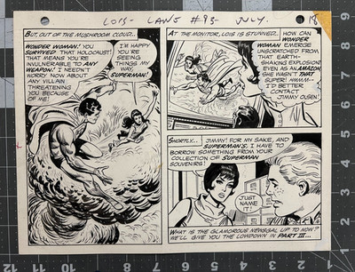 Superman's Girlfriend Lois Lane #93 Page 18 by Irv Novick & Mike Esposito 1969